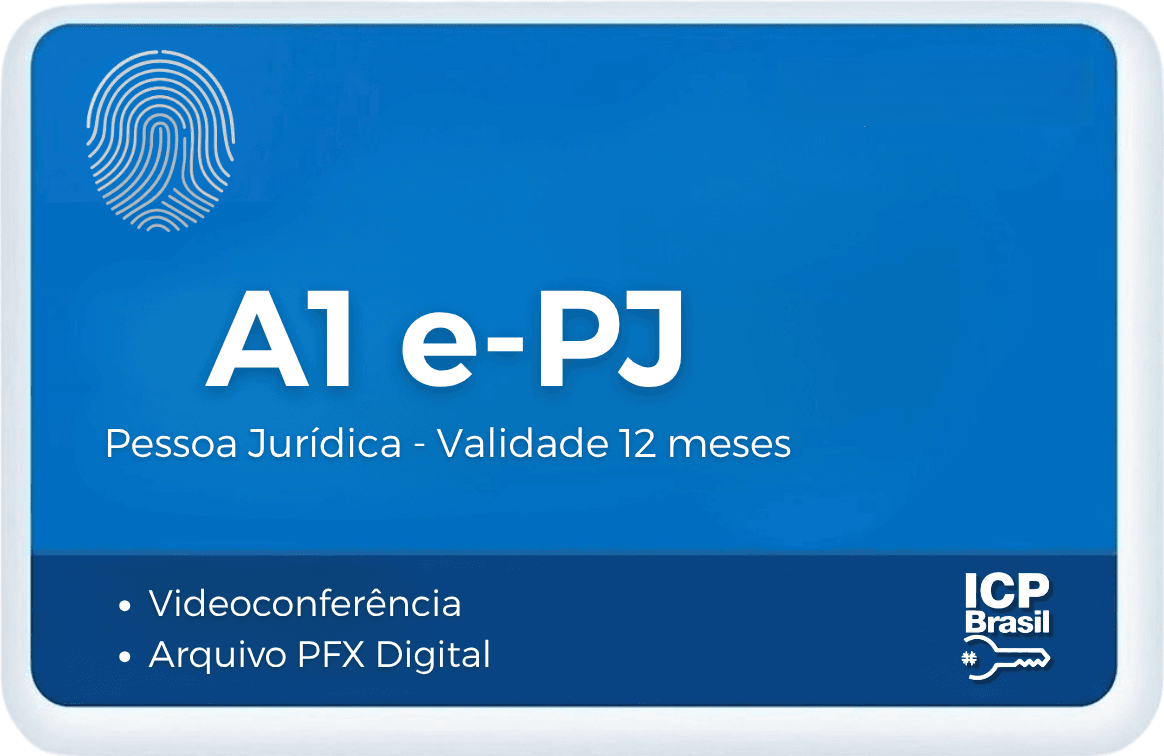 Certificado digital — Sistema Ônix